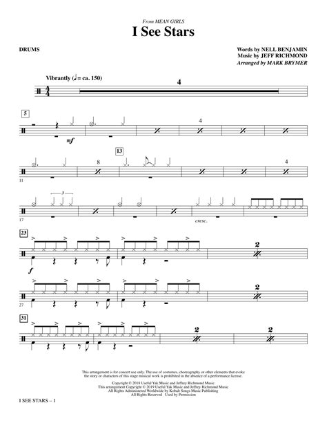 I See Stars (from Mean Girls: The Broadway Musical) (arr. Mark Brymer)